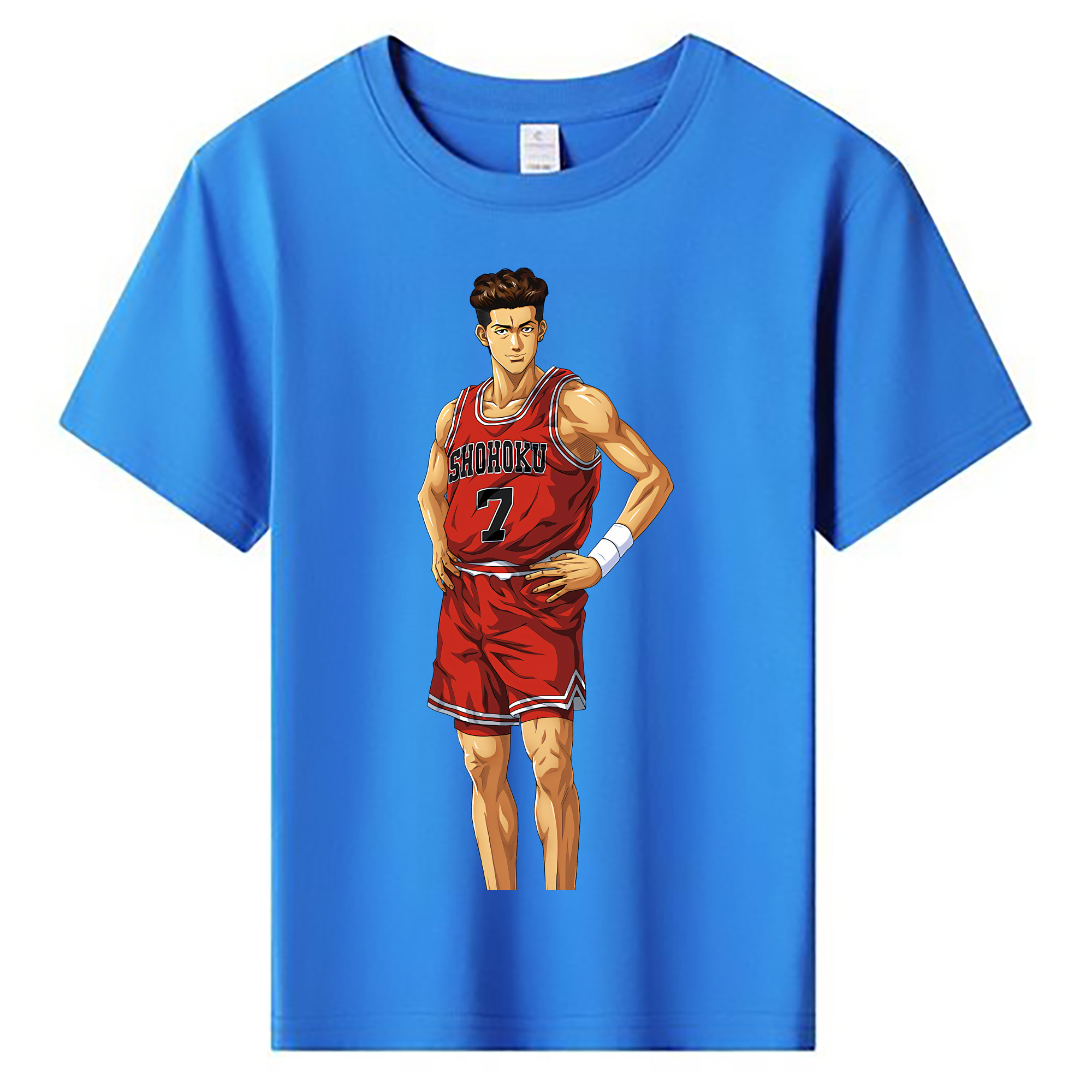（画像用） SLAM DUNK／スラムダンク 綿100％キッズTシャツ（フロントプリント）